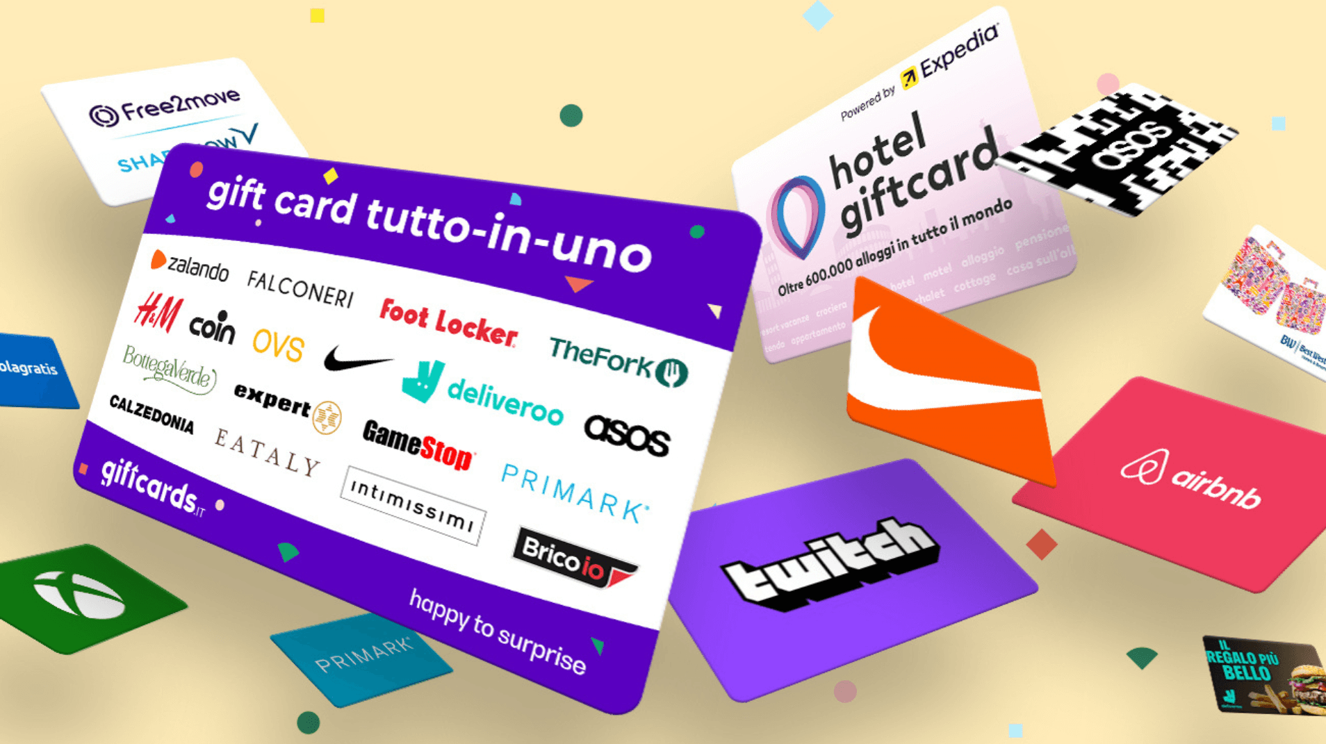 Top 10 delle Gift Card in Italia